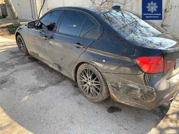 В Одессе пьяного нарушителя ПДД задерживали с погоней и стрельбой. Фото