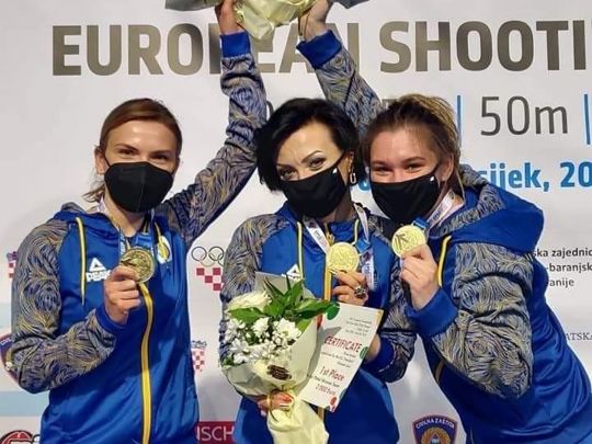Українські дівчата «застрелили» збірну Росії та стали чемпіонками Європи