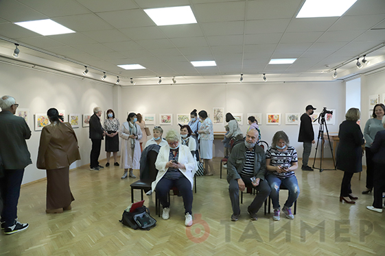 Одесская художница-психолог показала «Элегию акварели»