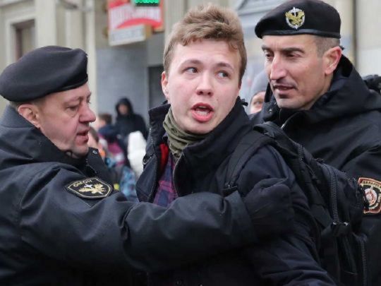 Бойовики «ЛНР» заявили, що знайшли докази причетності Протасевича до «вбивств мирних жителів»
