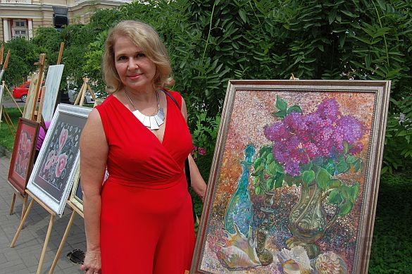 Одесские художники показали выставку «Франция в моём сердце»