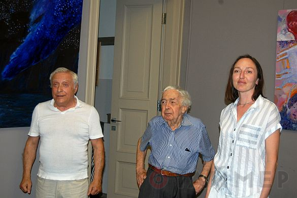 Киевлянка показала одесситам театральную живопись и мистические эскизы