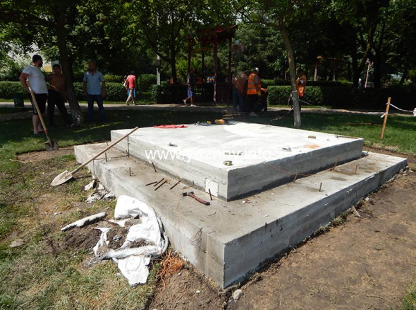 В Южном «сажают» полутонное дерево из Китая 