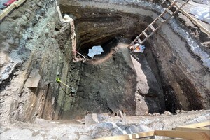 На Приморском бульваре ведут раскопки: уже нашли несколько тысяч артефактов