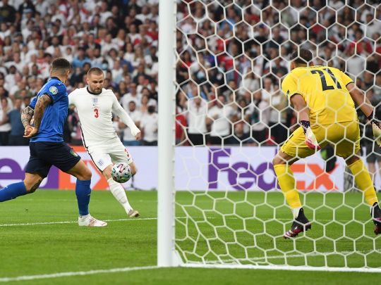 Італія — Англія — 1:1 (по пенальті 3:2): відео голів у фіналі Євро-2020