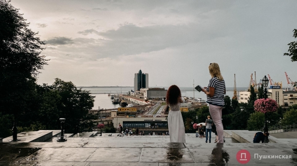 Центр Одессы после первого августовского дождя. Фоторепортаж