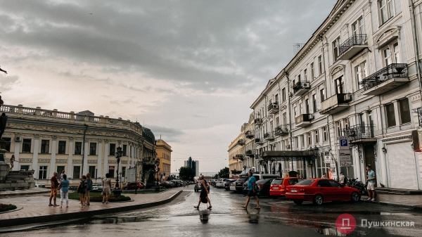 Центр Одессы после первого августовского дождя. Фоторепортаж