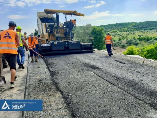 На трасі Київ — Одеса фінішує ремонт ділянки, яка сповзла після дощів
