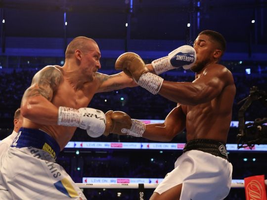 Джошуа — Усик: хроніка переможного бою українця за чемпіонські пояси WBA Super, WBO, IBO та IBF у Лондоні