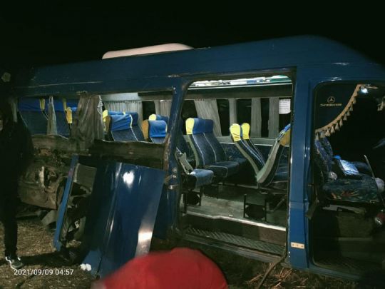 Під Києвом розбився мікроавтобус з хасидами-паломниками, одна людина загинула