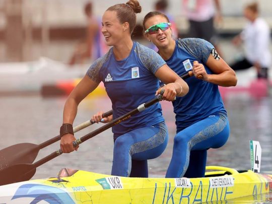 Українки Лузан та Четверікова стали чемпіонками світу в каное-двійці