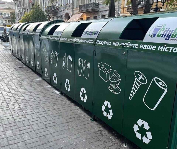 Мусорные контейнеры в центре Одессы спрячут в «экобоксы»