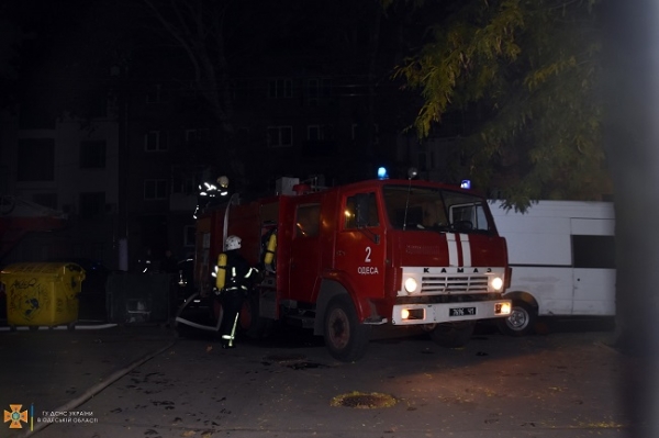 В пожаре на Большой Арнаутской погиб мужчина