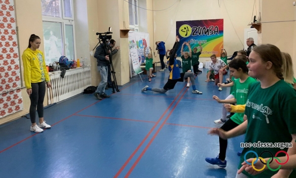 #OlympicLab. Титулованные одесские фехтовальщики встретились с юными спортсменами в рамках проекта НОК Украины