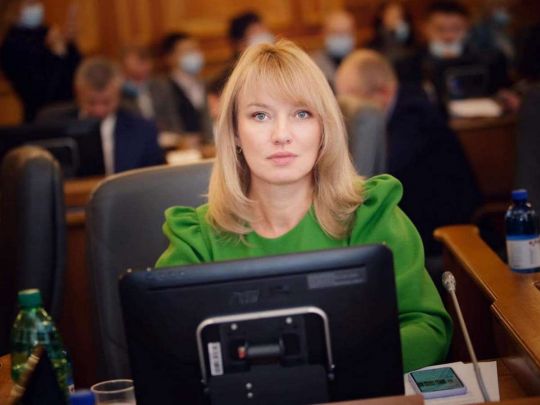 Олена Шуляк очолила партію «Слуга Народу»