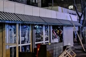 На Фонтане сгорели четыре торговых павильона
