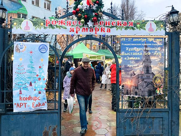 В одесской кирхе наступила живописная «Зима»