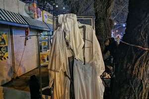 На Фонтане сгорели четыре торговых павильона