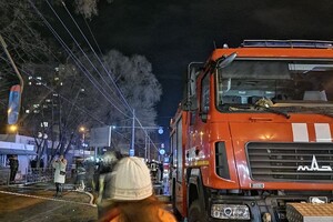 На Фонтане сгорели четыре торговых павильона
