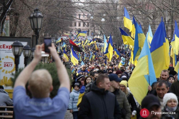 Самый масштабный за последние годы: в Одессе прошел марш единства. Фото