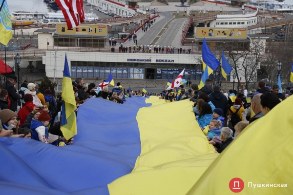 Самый масштабный за последние годы: в Одессе прошел марш единства. Фото
