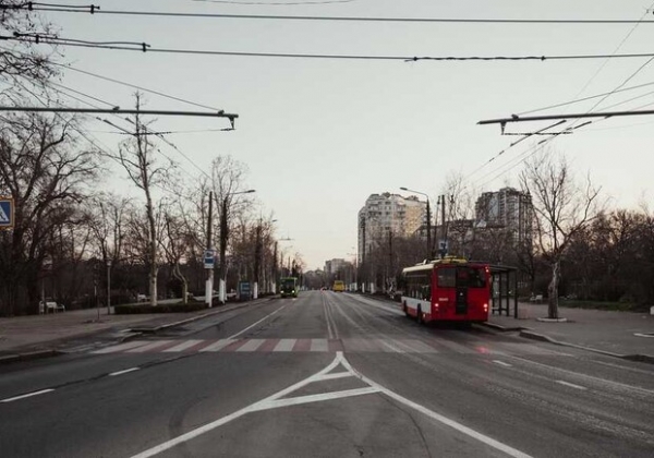 Как работает транспорт в Одессе 18 апреля