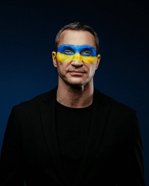 Немецкий фотограф опубликовал патриотические снимки Владимира Кличко