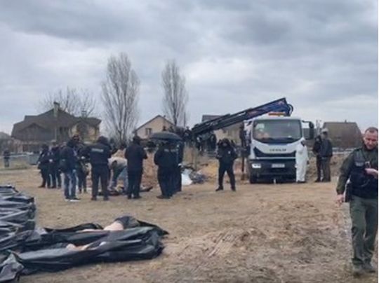 У Бучі почали ексгумацію 40 тіл з братської могили — майже всі люди були застрелені