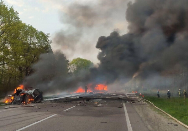В Ровенской области произошло смертельное ДТП с участием маршрутки и бензовоза