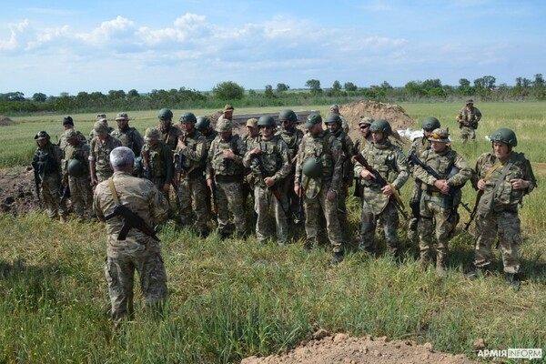 Одесские тероборонцы заканчивают учения перед отправкой на передовую