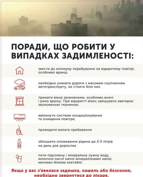 Київ затягує смогом: названо причину різкого погіршення якості повітря у столиці