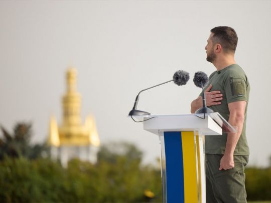 Підніметься і замайорить назавжди: Зеленський про значення синьо-жовтого прапора свободи для України
