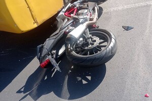За сутки в Одессе произошло два ДТП: пострадали велосипедист и мотоциклист 