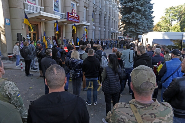 В Одессе простились с четырьмя защитниками Украины