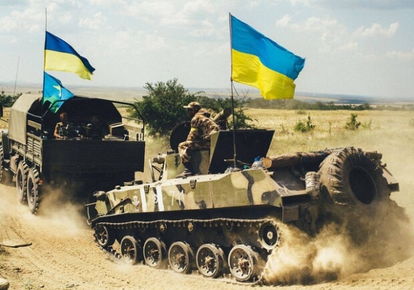 Карта боевых действий в Украине 17 октября