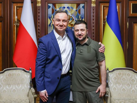 «Наївний той, хто вірить російській пропаганді про нацистів в Україні, це повна нісенітниця», — президент Польщі