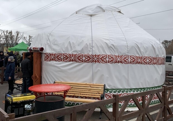 В Одессе появится пункт несокрушимости в виде юрты