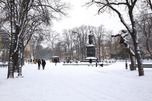 Гололед и санки: в Одессу пришла настоящая зима (фото)