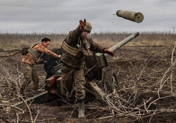 Карта боевых действий в Украине 11 января