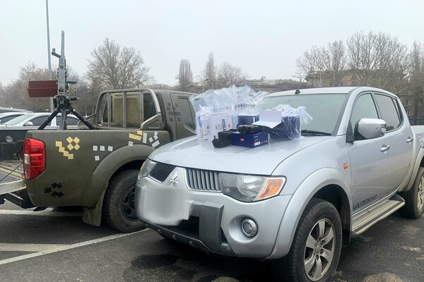 Аграрии Одесской области передали подразделениям ПВО тепловизоры и пикап