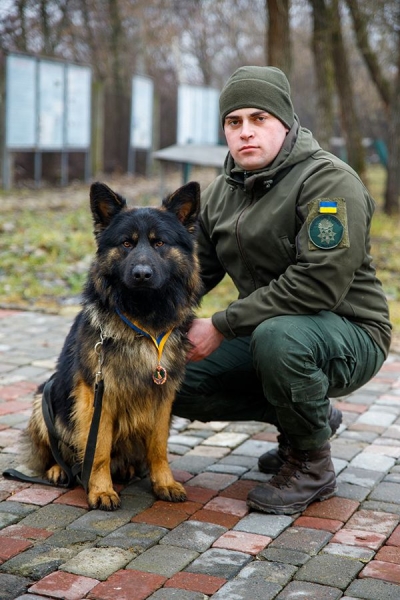 Не тільки Патрон: гвардійський пес Лорд отримав медаль після затримання крадія