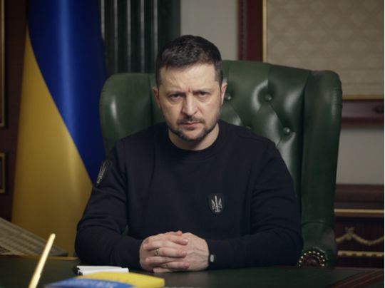 «Російську агресію можна й треба зупиняти тільки адекватною зброєю. Ніщо інше держава-терорист не зрозуміє», — Зеленський
