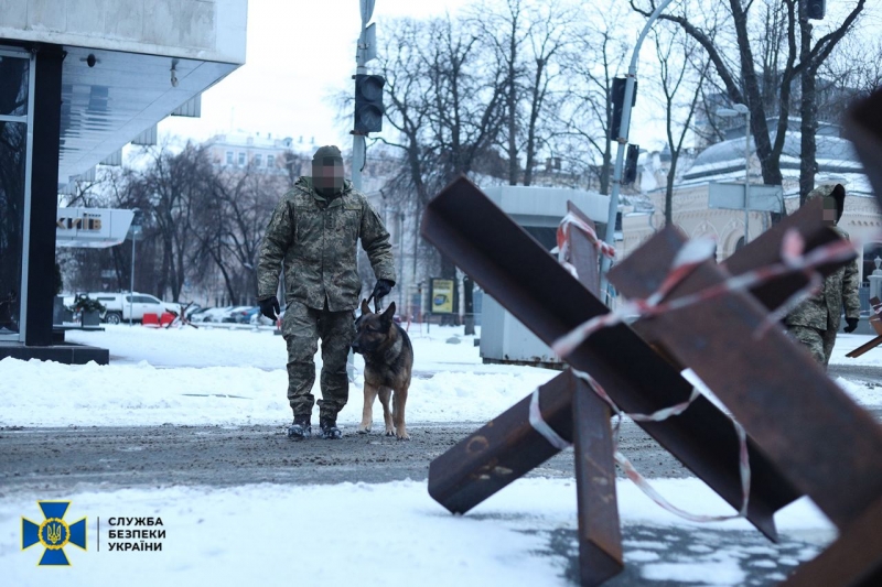 В урядовому кварталі Києва посилено заходи безпеки: перевіряють документи та автомобілі (фото)