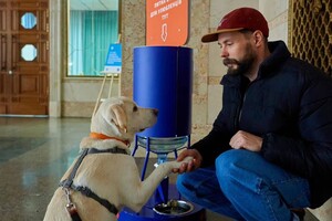 На одесском вокзале появятся поилки для животных