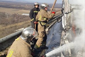 На трассе Одесса – Киев загорелась фура: подробности происшествия