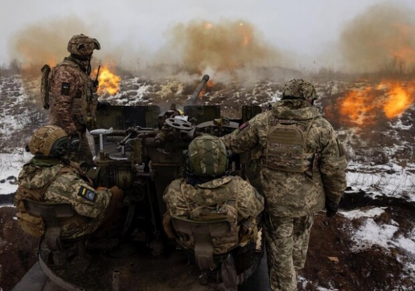 Карта боевых действий в Украине 11 февраля