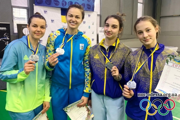 Фехтування. Одеські шаблістки добилися історичного успіху
