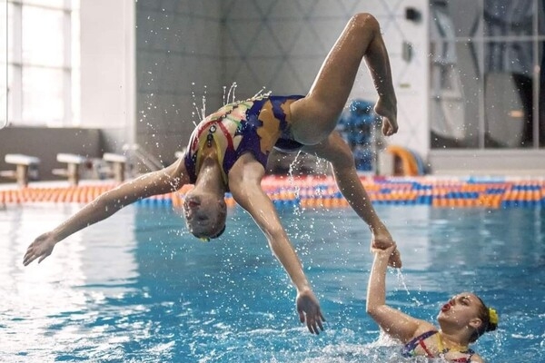 Одесская спортсменка завоевала серебро на чемпионате Украины по синхронному плаванию