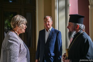 Одессу посетил предстоятель ПЦУ: он освятил купол кафедрального собора