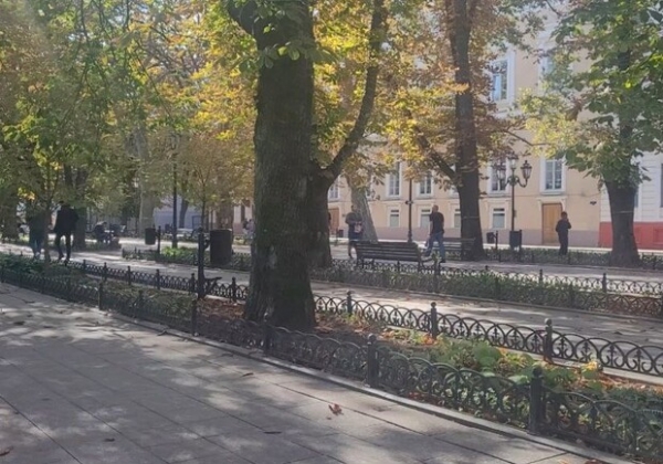 В Одессе открыли для пешеходов Приморский бульвар